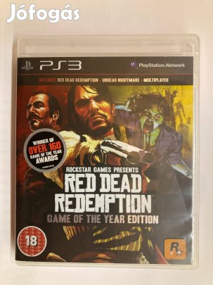 Ps3 Red Dead Redemption Game of The Year Playstation 3 játék