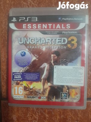 Ps3 Uncharted 3 játék 