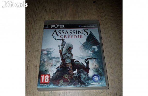Ps3 assassins creed 3 játék eladó