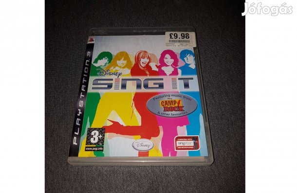 Ps3 disney sing it eladó