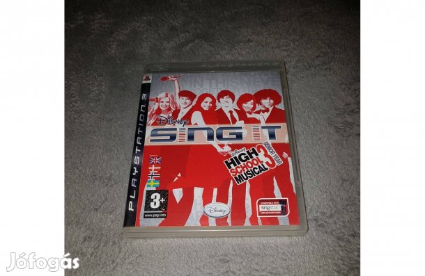 Ps3 disney sing it high school musical 3 eladó