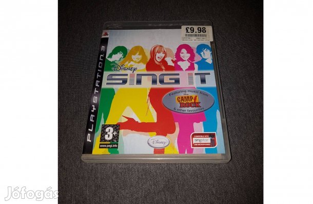 Ps3 disney sing it játék eladó