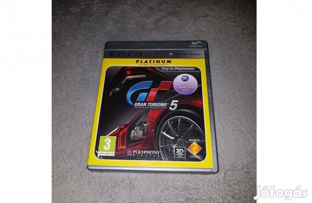 Ps3 gran turismo 5 eladó