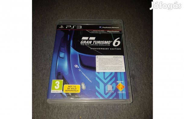 Ps3 gran turismo 6 játék eladó