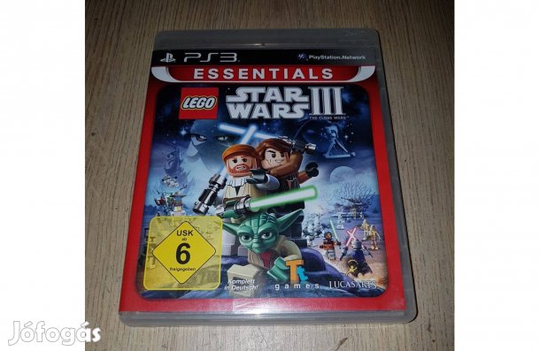 Ps3 lego star wars 3 játék eladó