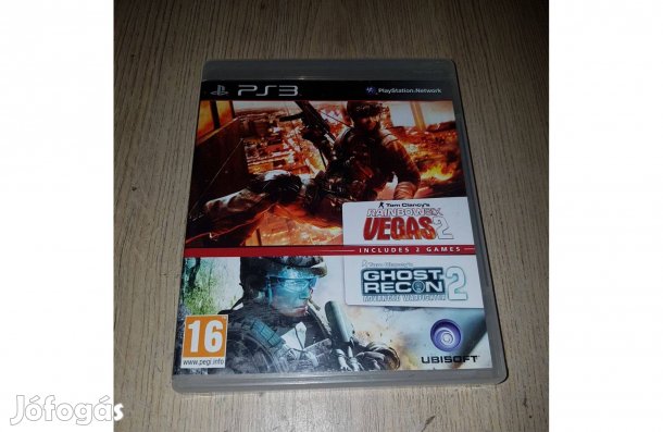 Ps3 rainbow six vegas 2 ghost recon eladó