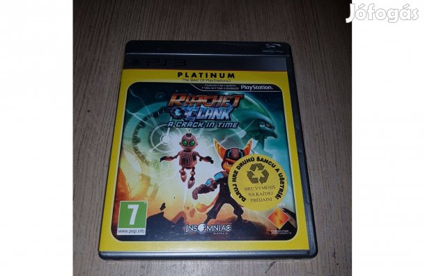 Ps3 ratchet and clank future a crack in time eladó