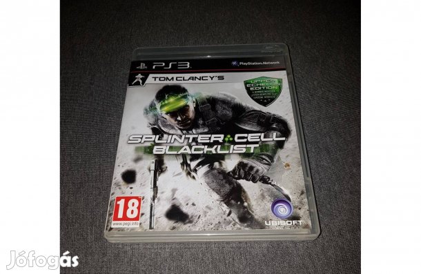 Ps3 splinter cell blacklist játék eladó