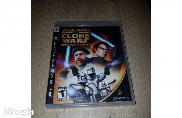 Ps3 star wars the clone wars republic heroes játék eladó