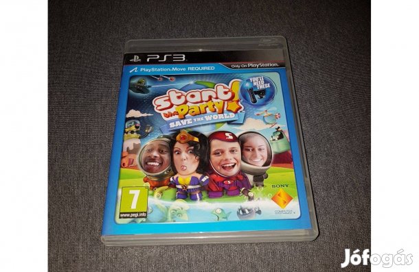 Ps3 start the party save the world eladó