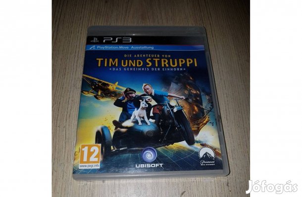 Ps3 tintin the adventures játék eladó