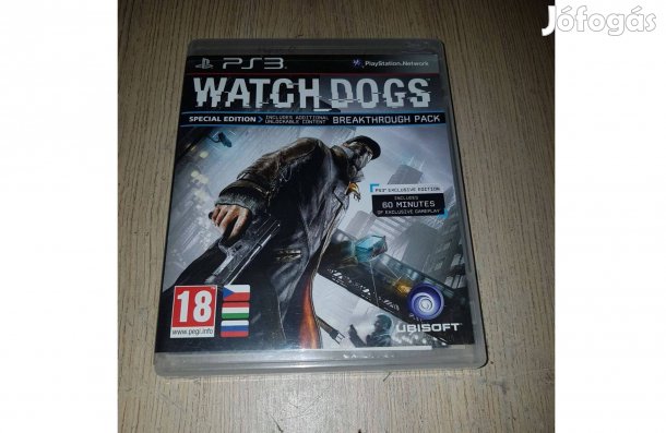 Ps3 watch dogs játék eladó