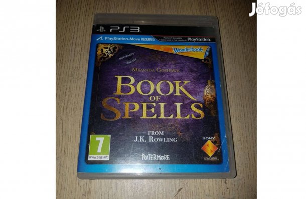Ps3 wonderbook book of spells játék eladó