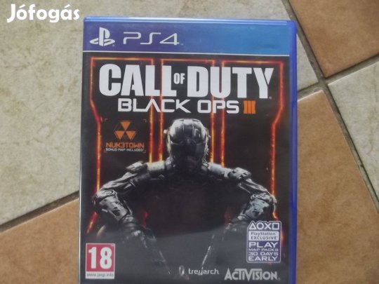Ps4-100 Ps4 Eredeti Játék : Call Of Duty Black Ops 3 ( karcmentes)