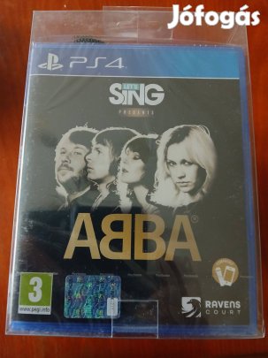 Ps4-157 Ps4 Eredeti Játék : Lets Sing Abba + Mikrofon Új Bontatlan