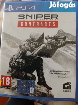 Ps4-25 Ps4 Eredeti Játék : Sniper Ghost Warrior Contracts ( karcme