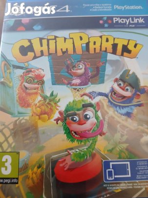 Ps4-54 Ps4 Eredeti Játék : Chimparty Magyar ( karcmentes)