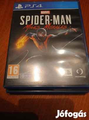 Ps4-68 Ps4 Eredeti Játék : Spider-Man Miles Morales ( karcmentes