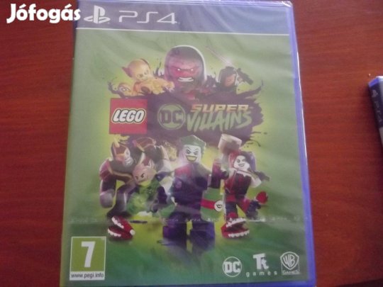 Ps4-71 Ps4 Eredeti Játék : Lego Dc Super Villians Új Bontatlan