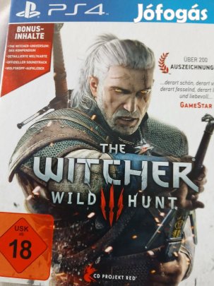 Ps4-81 Ps4 Eredeti Játék : The Witcher 3 Wild Hunt ( karcmente