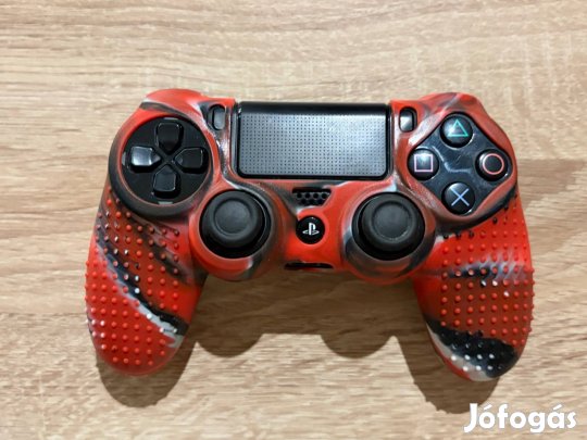 Ps4 Dual Shock kontroller + szilikon tok