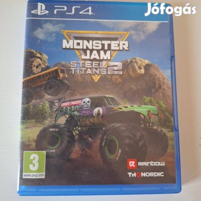 Ps4 Monster Jam Steel Titans 2 játék