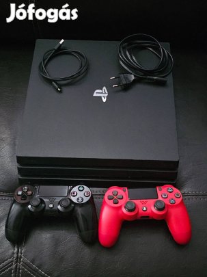 Ps4 Pro 1TB+ 2 kontroller + játékok