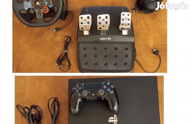 Ps4 Pro,kormány, váltó, gázpedál