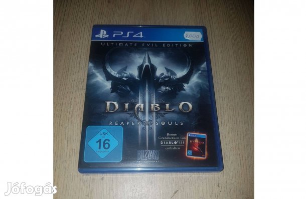 Ps4 diablo reaper of souls játék eladó