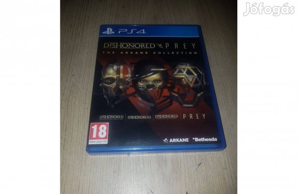 Ps4 dishonored and prey the arkane collection eladó