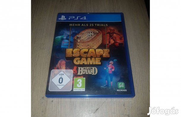Ps4 escape game fort boyard játék eladó