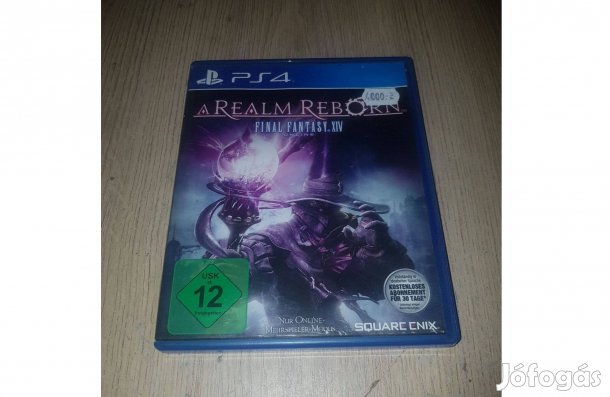Ps4 final fantasy 14 a realm reborn játék eladó
