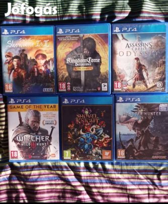 Ps4 játékcsomag - egyben