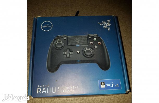 Ps4 kontroler razer raiju tournament edition alkatrésznek eladó