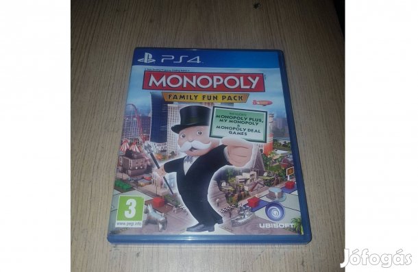 Ps4 monopoly family fun pack játék eladó