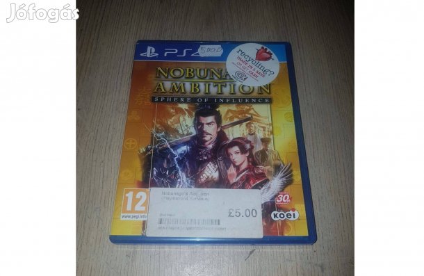 Ps4 nobunaga's ambition sphere of influence eladó
