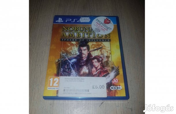 Ps4 nobunaga's ambition sphere of influence játek eladó