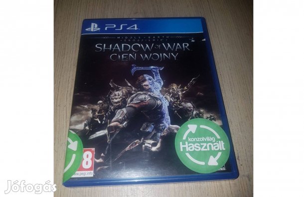 Ps4 shadow of war játék eladó