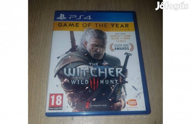 Ps4 witcher 3 game of the year játék eladó