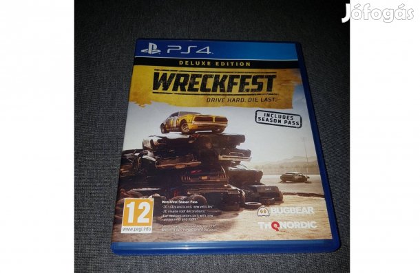 Ps4 wreckfest deluxe edition játék eladó