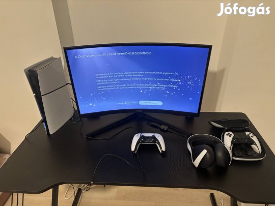 Ps5 tartozékokkal 