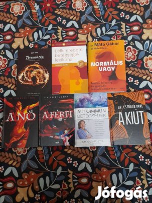 Pszhiológia ,Dr Csernus Imre ,Autoimmun betegségek és egyéb könyvek