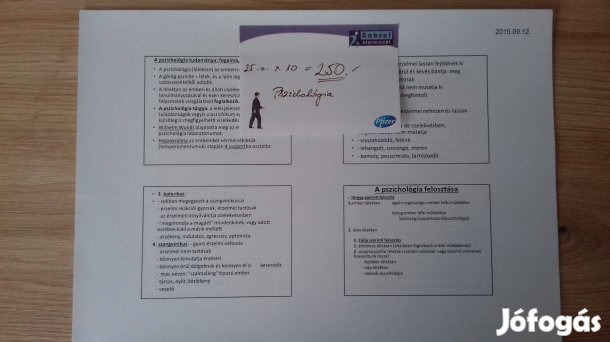 Pszichológia (egészségügyi jegyzet)