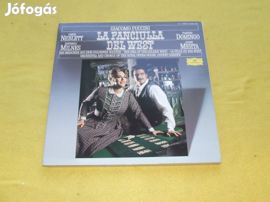 Puccini: A Nyugat leánya - opera box - Deutsche Grammophon