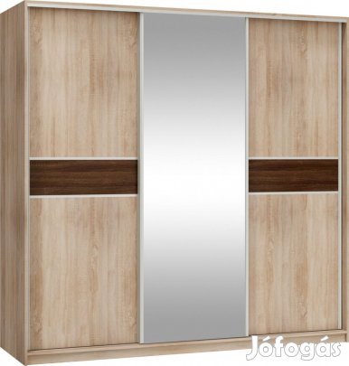 Pue-440 tolóajtós polcos szekrény