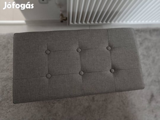 Puff, összecsukható tároló /új/