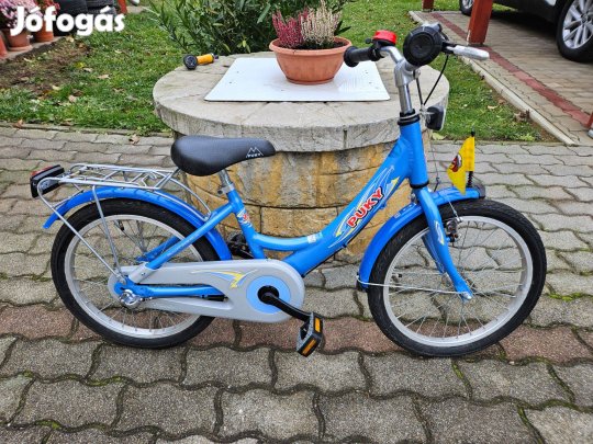 Puky alu vázas 18"-os gyerekkerékpár német minőségi gyermek bicikli