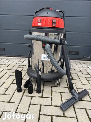 Pulito 6 inox ipari porszívó 3 motoros .