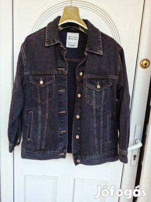 Pull& Bear S-es férfi farmer kabát