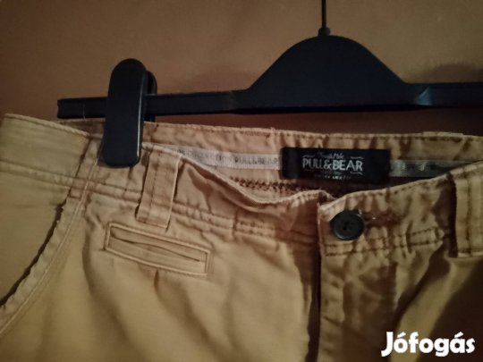 Pull & Bear S-es mustár színű nadrág